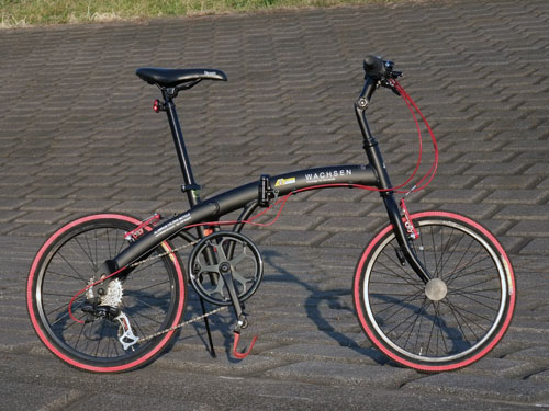 車・バイク・自転車WACHSEN(ヴァクセン) BA-100  折り畳み自転車